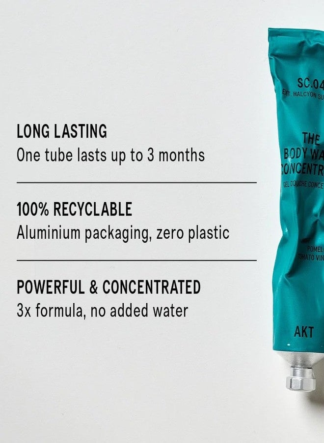 AKT The Body Wash Concentrate 3.4 Fl Oz, Natural Shower Gel with Skin-Balancing Prebiotics, Body Wash Women & Men, with Olive Squalane & Vitamin E, Sc.04 Halcyon Summers, All Genders - Image 5